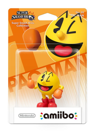 Amiibo Super Smash Bros - Pac-Man No. 35 