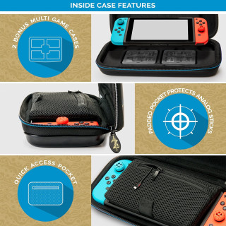 Torbica Deluxe Travel Case & Cartridge Case - The Legend of Zelda - Breath of th 