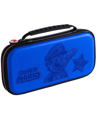 Torbica Deluxe Travel Case & Cartridge Case - Super Mario - Blue 