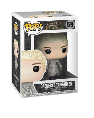 Bobble Figure Pop! Game Of Thrones - Daenerys White Coat 