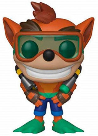 Bobble Figure POP! Crash Bandicoot with Scuba Gear 