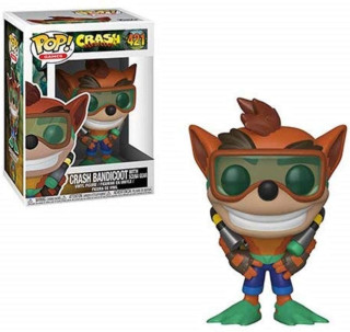 Bobble Figure POP! Crash Bandicoot with Scuba Gear 