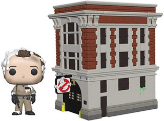 Bobble Figure Ghostbusters POP! - Dr. Peter Wenkman with Firehouse 