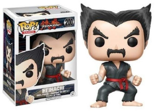 Bobble Figure Tekken POP! - Heihachi ( Black & Red Judo ) 