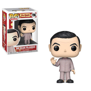 Bobble Figure Mr. Bean POP! - Mr. Bean Pajamas 