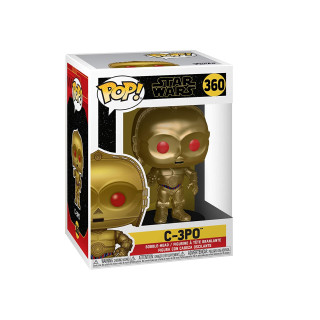 Bobble Figure Star Wars Ep9 Pop! - C-3po (red Eyes) 