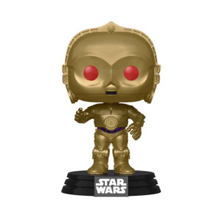 Bobble Figure Star Wars Ep9 Pop! - C-3po (red Eyes) 