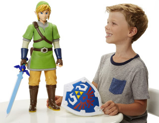 Action Figure The Legend Of Zelda Skyward Sword Deluxe Big Figs - Link 