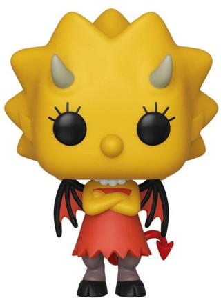 Bobble Figure Simpsons POP! - Demon Lisa 