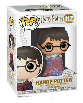 Bobble Figure Harry Potter POP! - Harry Potter with Invisibility Cloak 