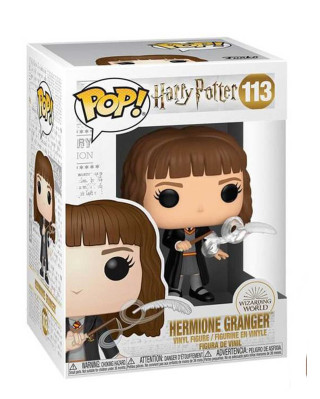 Bobble Figure Harry Potter Pop! - Hermione W/feather 