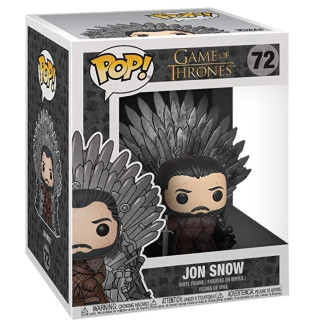 Bobble Figure Pop! Game Of Thrones -  Jon Snowsitting On Throne 