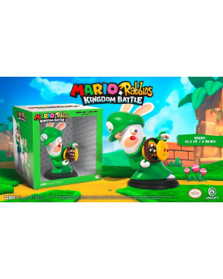 Statue Mario Rabbids Kingdom Battle - Luigi 