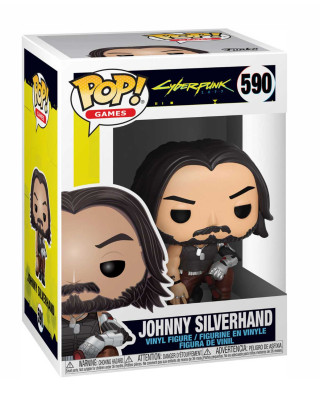 Bobble Figure Cyberpunk 2077 Pop! - Johnny Silverhand 