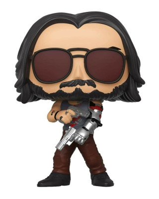 Bobble Figure Cyberpunk 2077 Pop! - Johnny Silverhand With Guns 