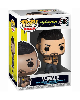 Bobble Figure Cyberpunk 2077 Pop! - V-male 