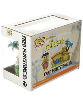 Bobble Figure The Flinstones Pop! - Fred Flintstone With House 