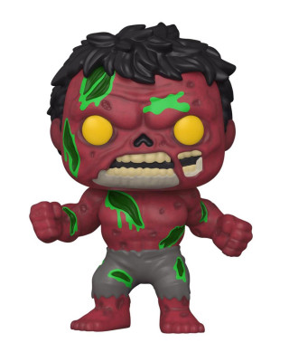 Bobble Figure Marvel Zombies Pop! - Zombie Red Hulk 