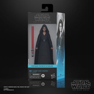 Action Figure Star Wars The Rise of Skywalker Black Series - Rey ( dark side vis 