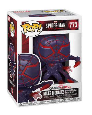 Bobble Figure Marvel Gamerverse POP! - Miles Morales - Programmable Matter Suit 