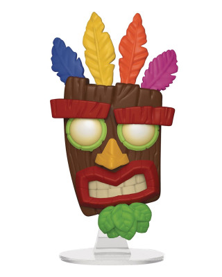 Bobble Figure Crash Bandicoot Pop! - Aku Aku 