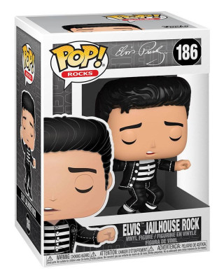 Bobble Figure Rocks Pop! - Elvis - Jailhouse Rock 