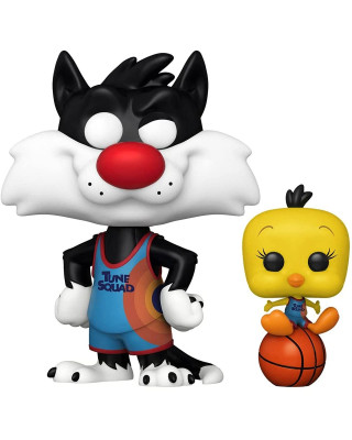 Bobble Figure Movies Pop! Space Jam - A New Legacy - Sylvester And Tweety 