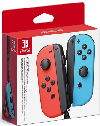 Gamepad Joy-Con Pair - Neon Red & Neon Blue 