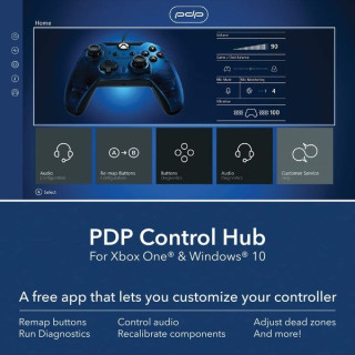 Gamepad PDP Midnight Blue PC XBOX ONE 