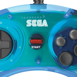 Gamepad Retro-Bit SEGA MD Mini 6-B USB Blue 