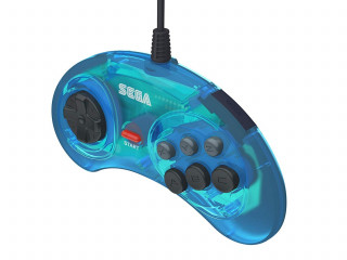 Gamepad Retro-Bit SEGA MD Mini 6-B USB Blue 