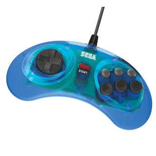 Gamepad Retro-Bit SEGA MD Mini 6-B USB Blue 