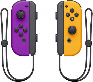 Gamepad Joy-Con Pair - Neon Purple & Neon Orange 