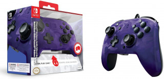 Gamepad PDP Faceoff Deluxe+ Camo Purple 