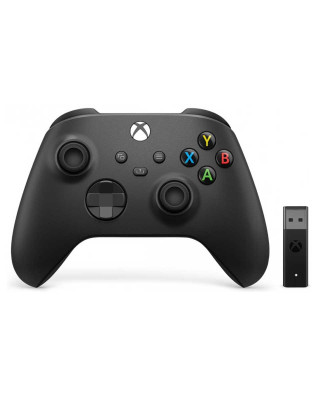 Gamepad Microsoft XBOX ONE Wireless Black + Adapter For Windows 