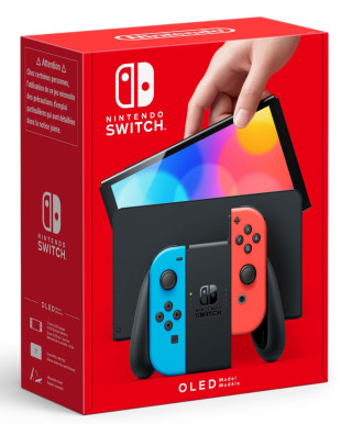 Konzola Nintendo Switch OLED (Neon Blue/Red Joy-Con) 