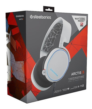 Slušalice Steelseries Arctis 5 - White 