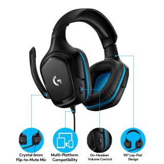 Slušalice Logitech G432 7.1 