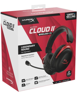 Slušalice HyperX Cloud 2 Wireless - Red 