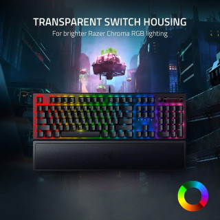 Tastatura Razer BlackWidow V3 Green Switch - Quartz Edition 