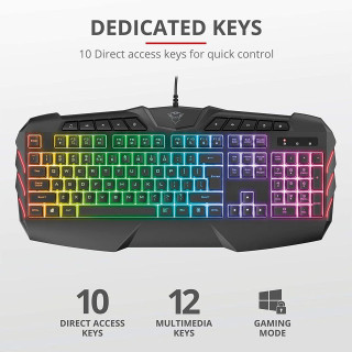 Tastatura Trust GXT 881 Odyss 