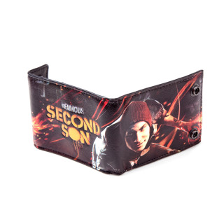 Novčanik Bioworld Infamous Second Son - Denim Allover Printed 