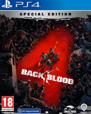 Ps4 Back 4 Blood Steelbook Special Edition - Day One 