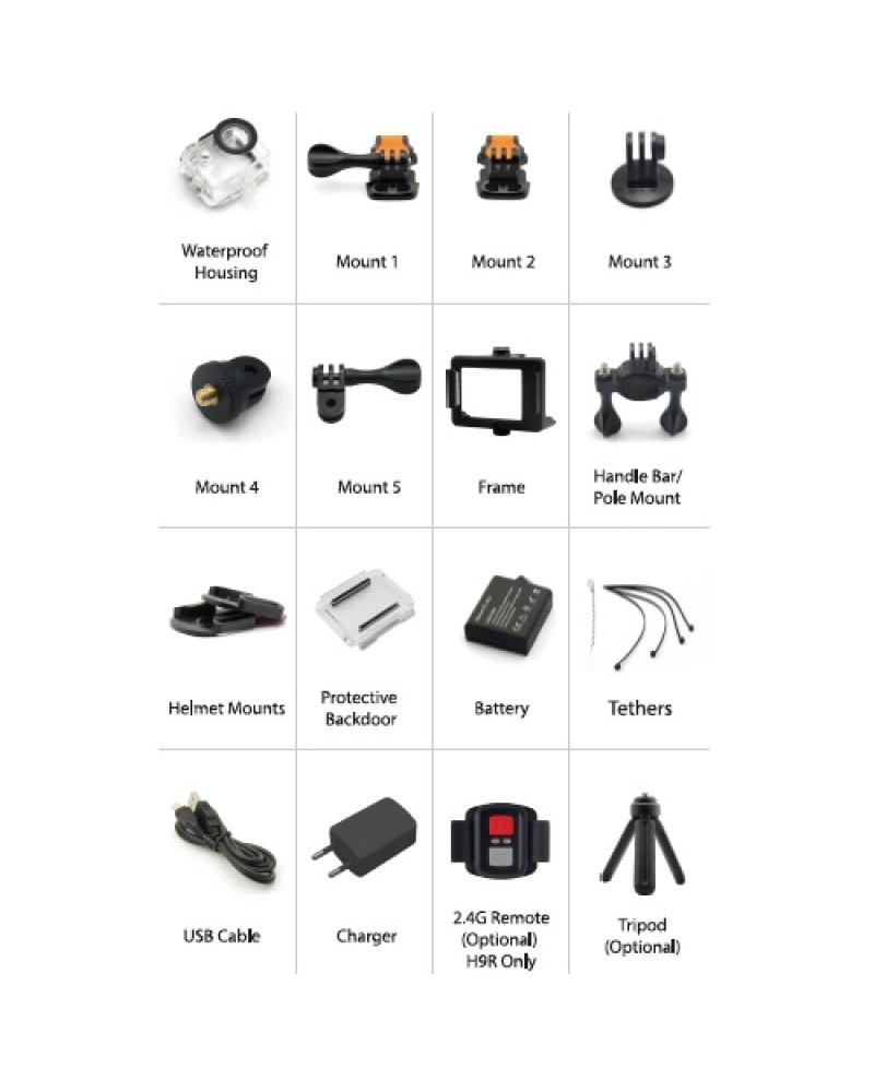 Eken H9R Action Camera 