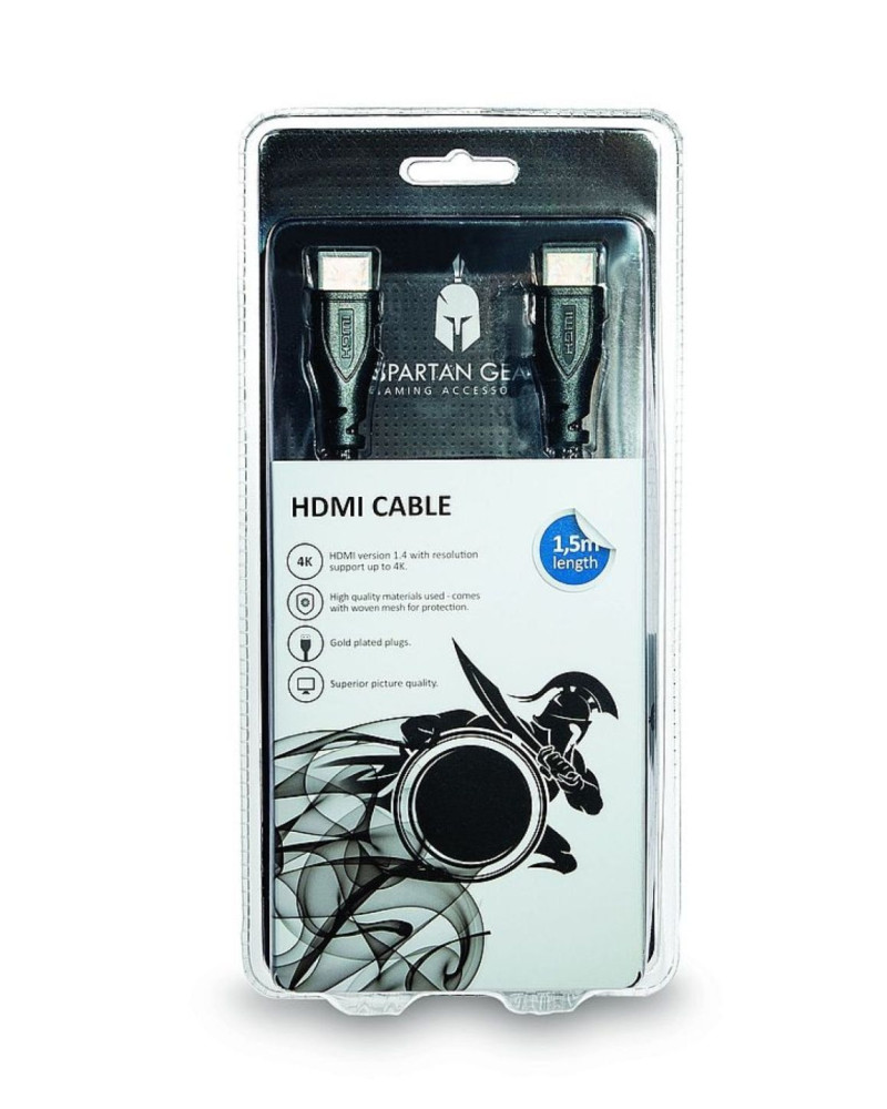 HDMI Cable v1.4, Gold Plated 1.5 m Spartan Gear 