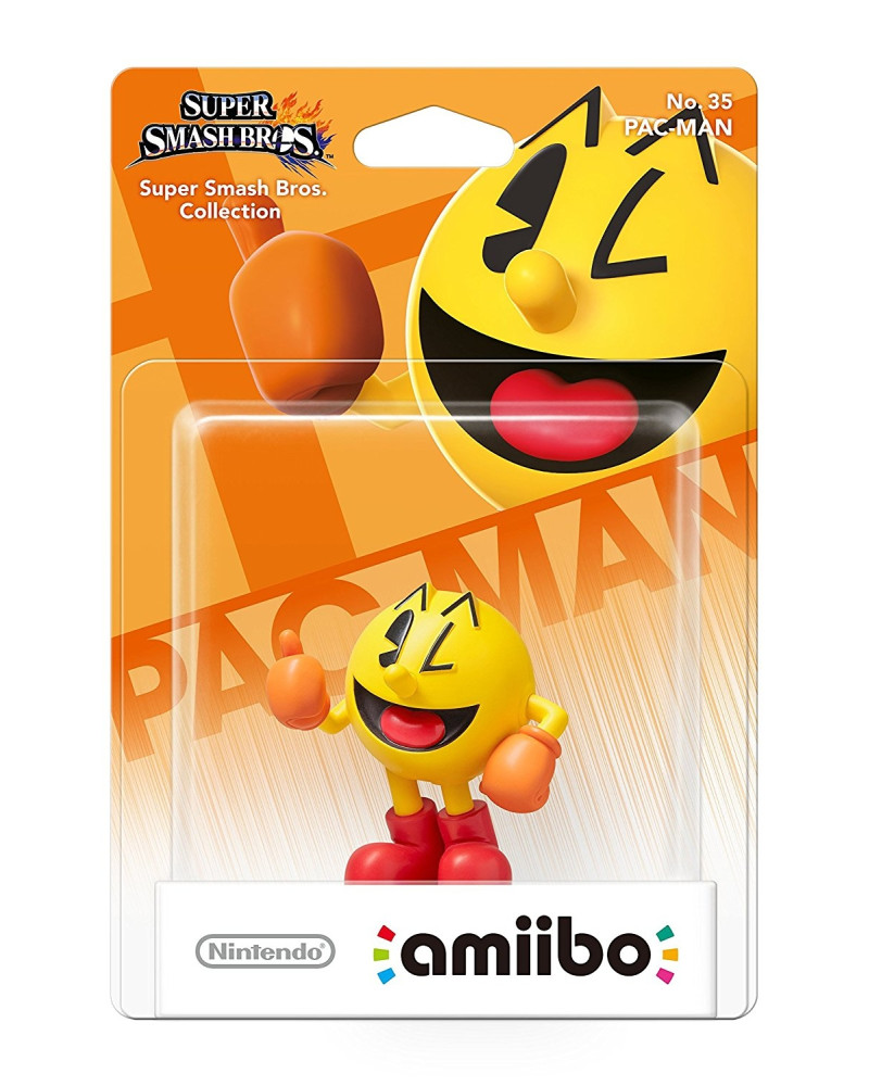 Amiibo Super Smash Bros - Pac-Man No. 35 