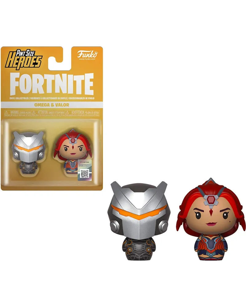 Mini Figure Fortnite - Pint Size Heroes - Omega & Valor 