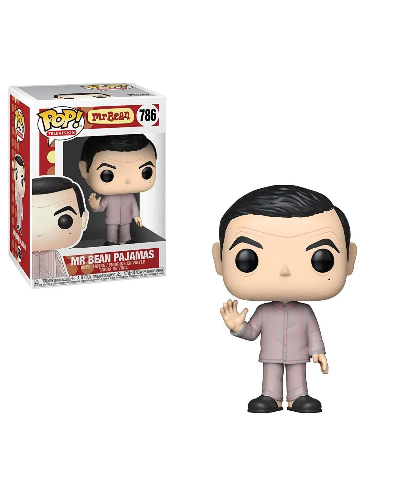 Bobble Figure Mr. Bean POP! - Mr. Bean Pajamas 