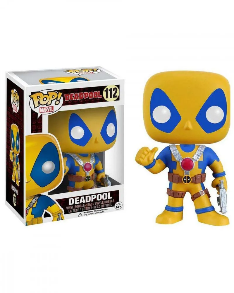 Bobble Figure Deadpool POP! - Deadpool Yellow 