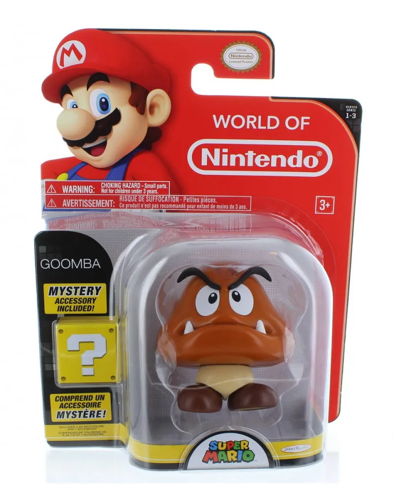 Mini Figure World of Nintendo - Goomba + Mystery Box 